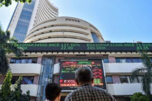Market LIVE Updates: Indices trade flat; metals, pharma top gainers, realty drags